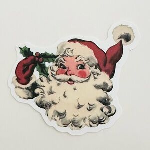 10/$10 Vintage Santa Sticker